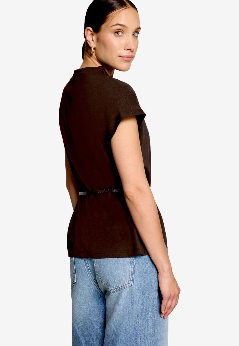T-Shirt  mit Gürtel