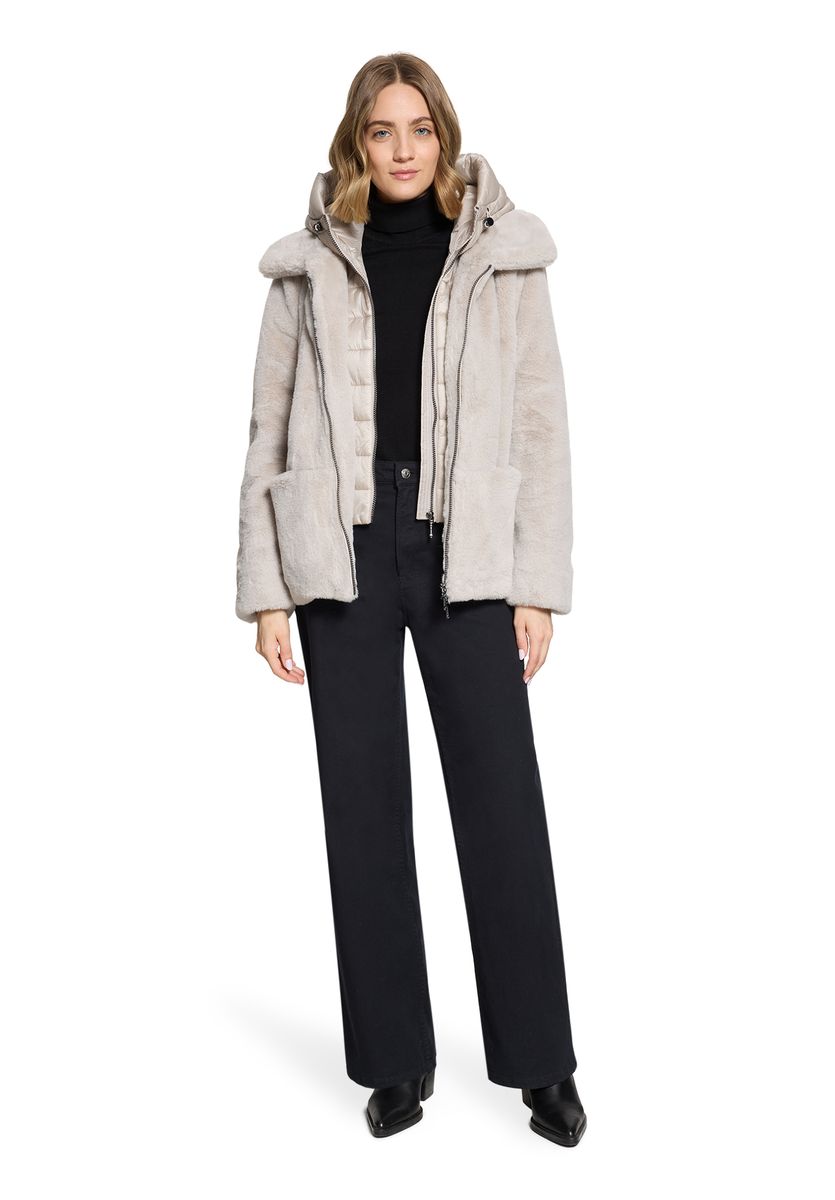 Plüschjacke