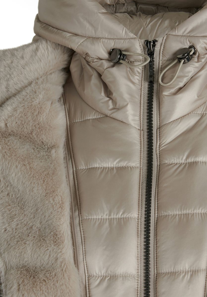 Plüschjacke