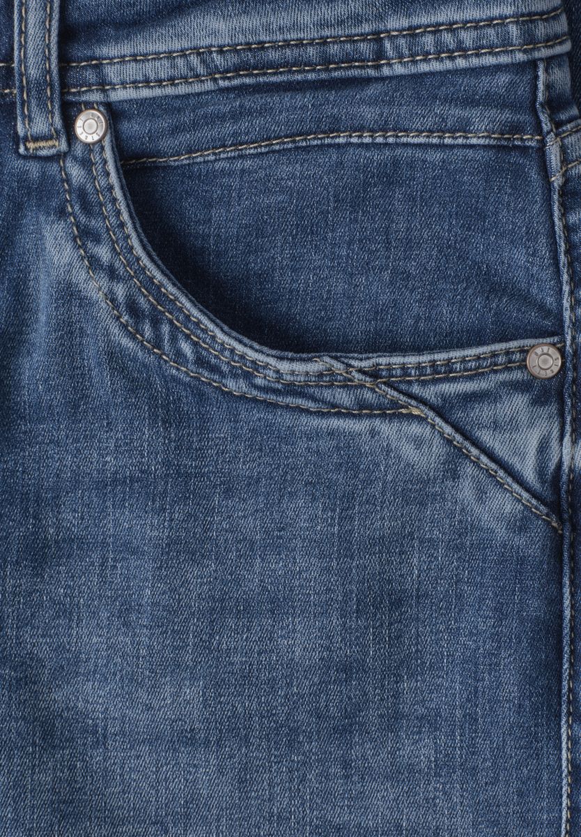 High Waist Wide Leg Jeans im Loose Fit