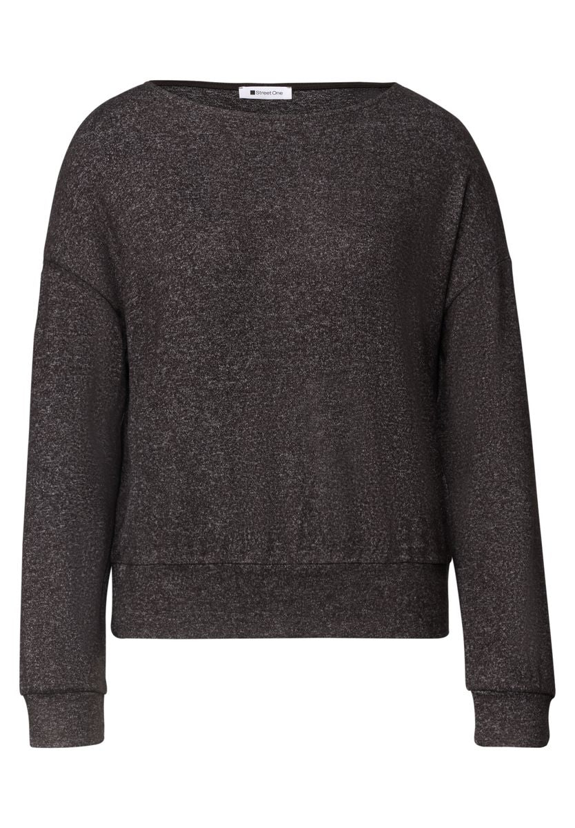 Langarm Shirt mit Elastikbund