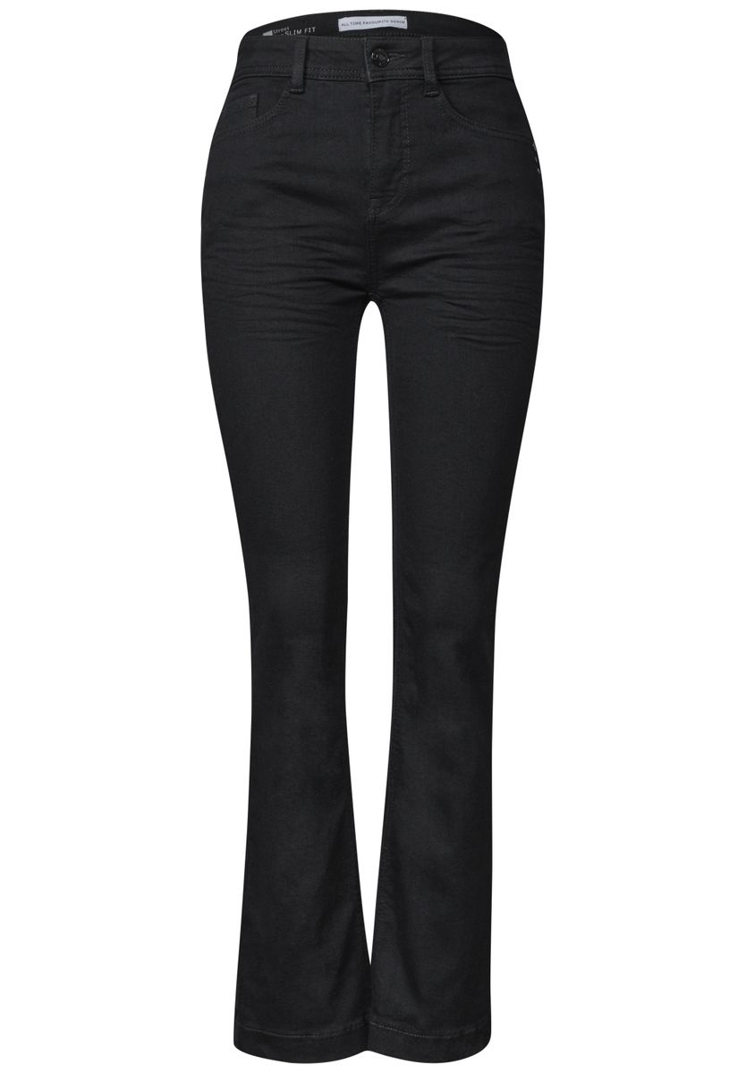 High Waist Bootcut Jeans im Slim Fit