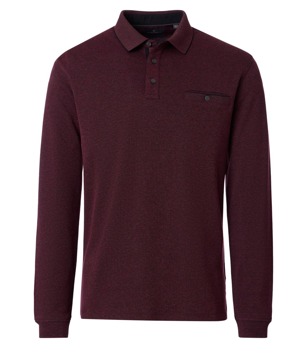 Polo-Shirt Langarm