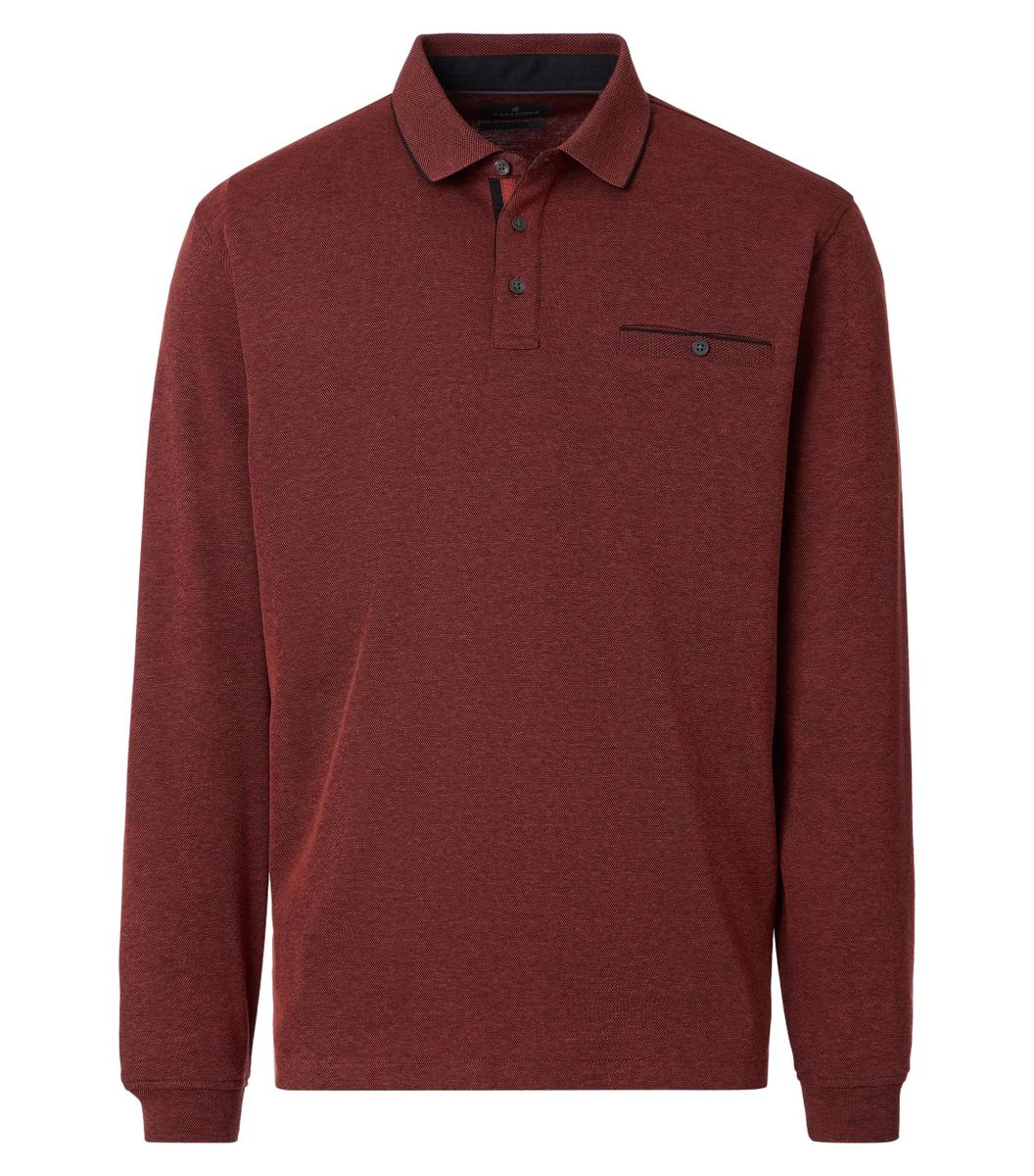 Polo-Shirt Langarm