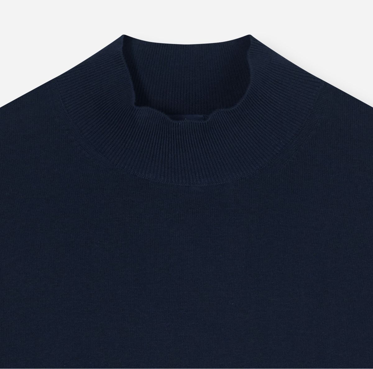 Mock Neck Strick
