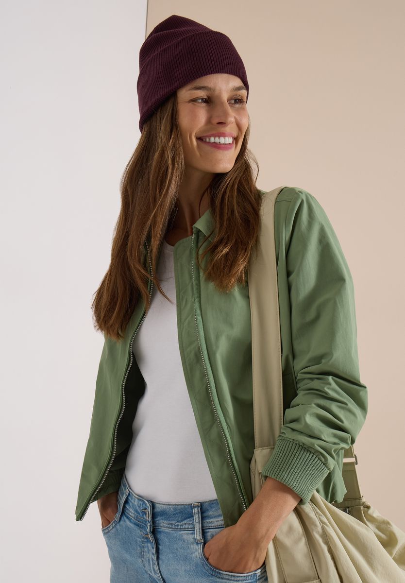 Beanie in Unifarbe