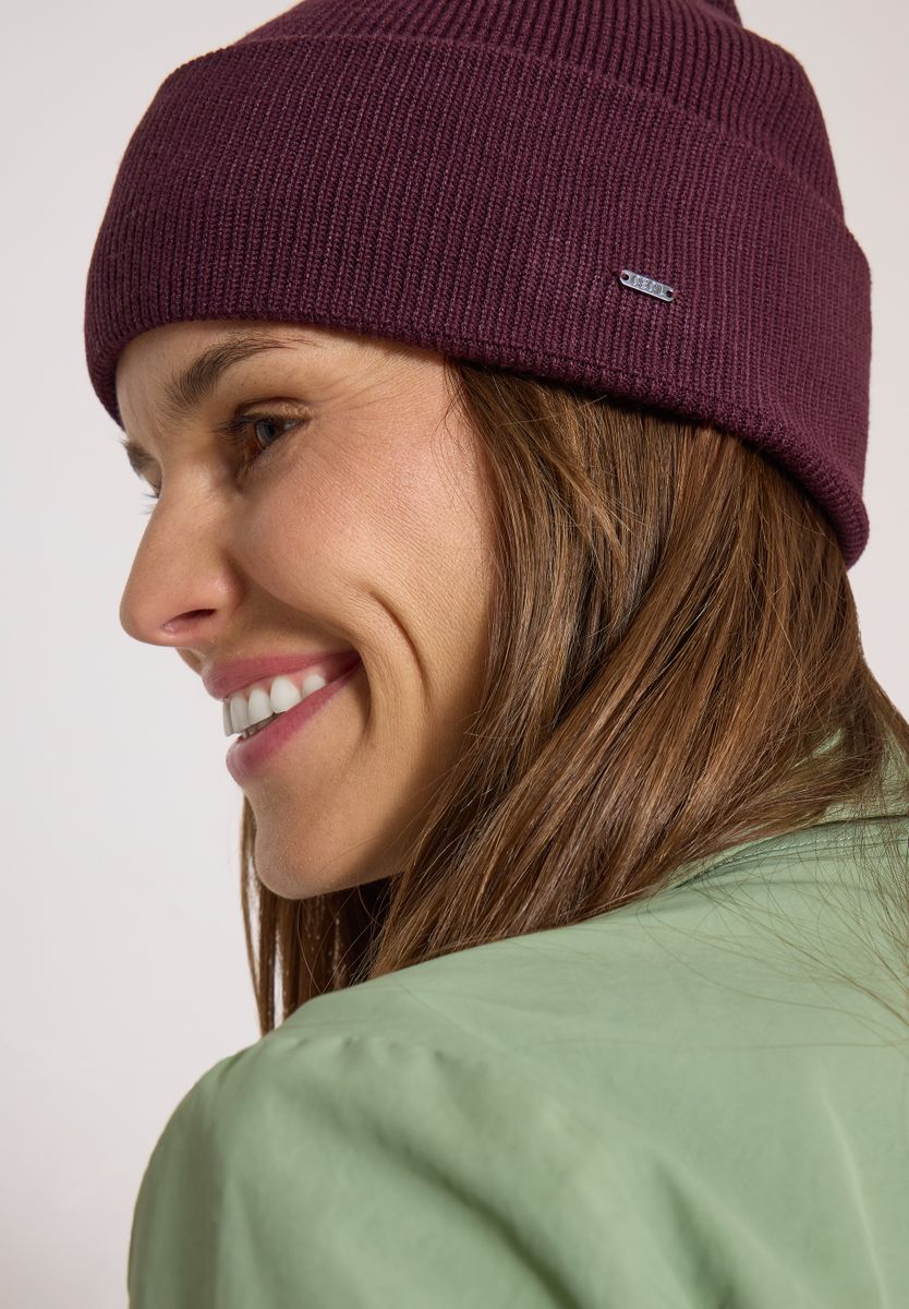 Beanie in Unifarbe