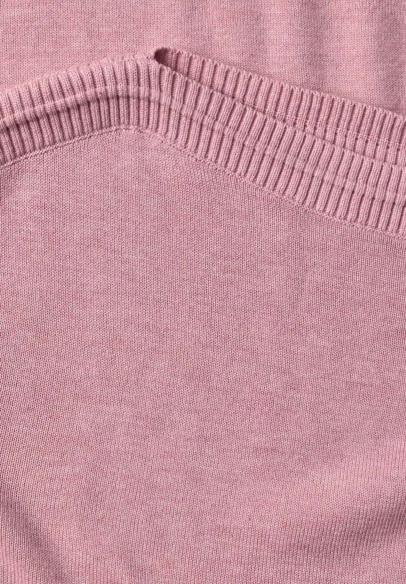 Basic Pullover mit U-Boot-Ausschnitt