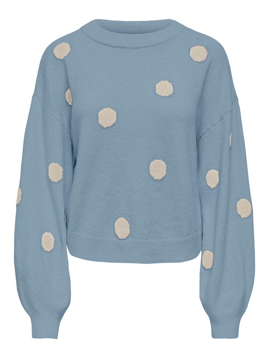 ONLRICA LS DETAIL O-NECK CC KNT