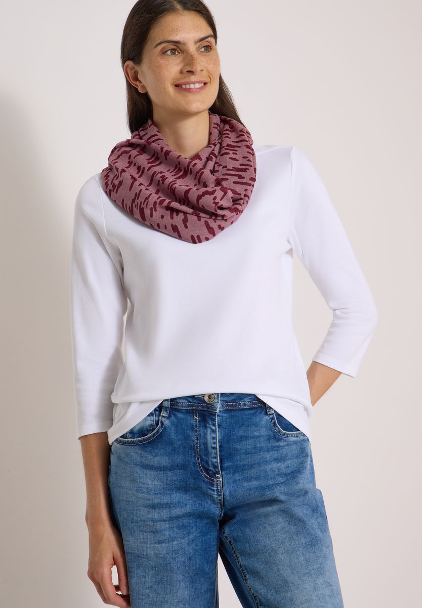 Loop-Schal im Ausbrenner-Look