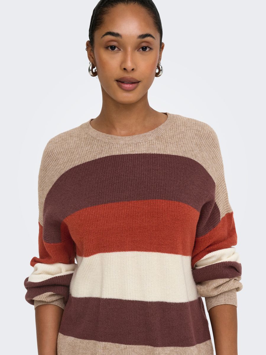 ONLATIA L/S STRIPE PULLOV KNT NOOS