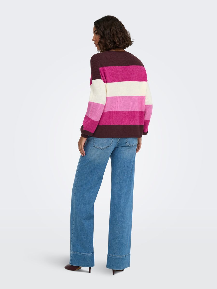 ONLATIA L/S STRIPE PULLOV KNT NOOS
