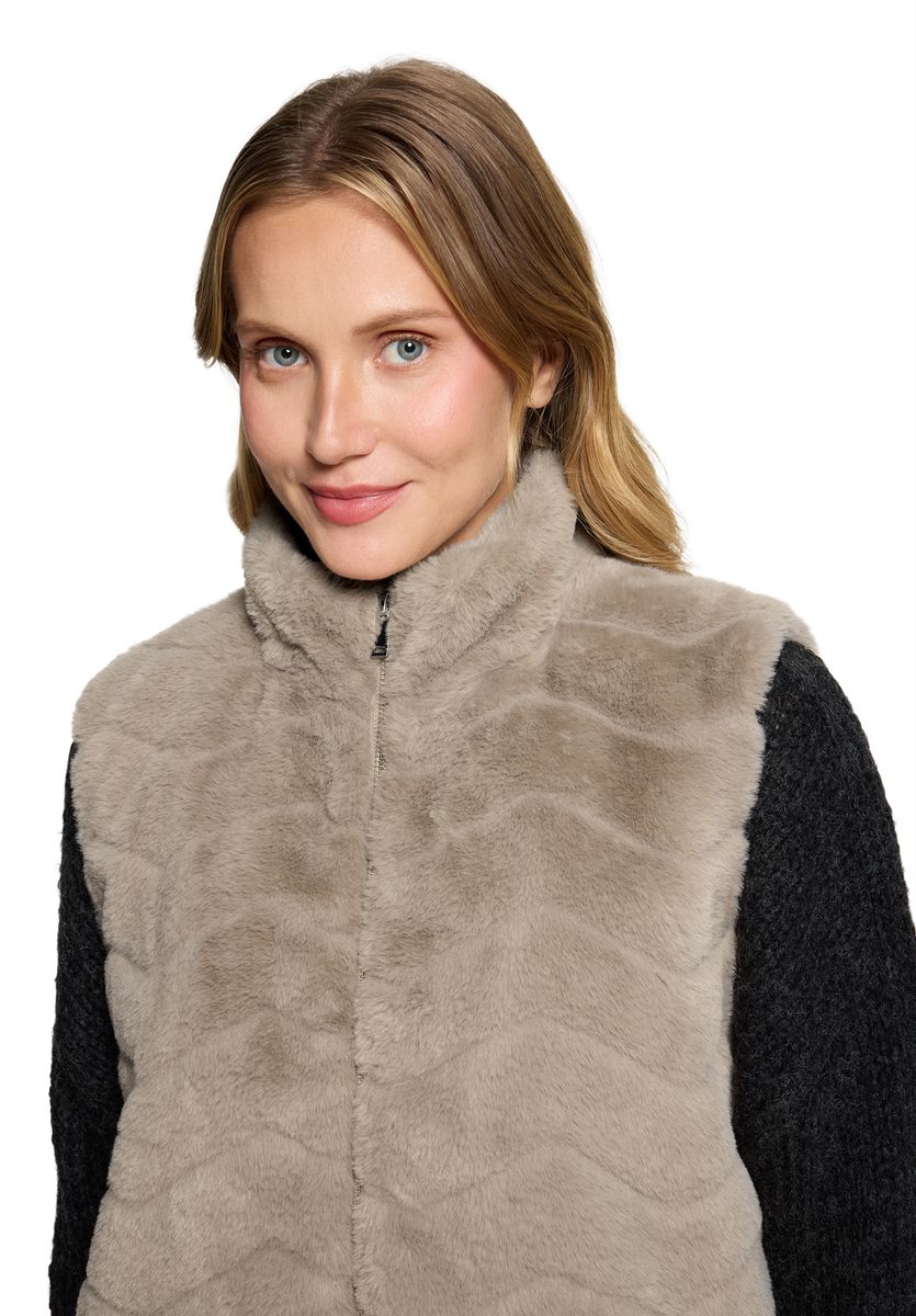 Fake Fur-Weste