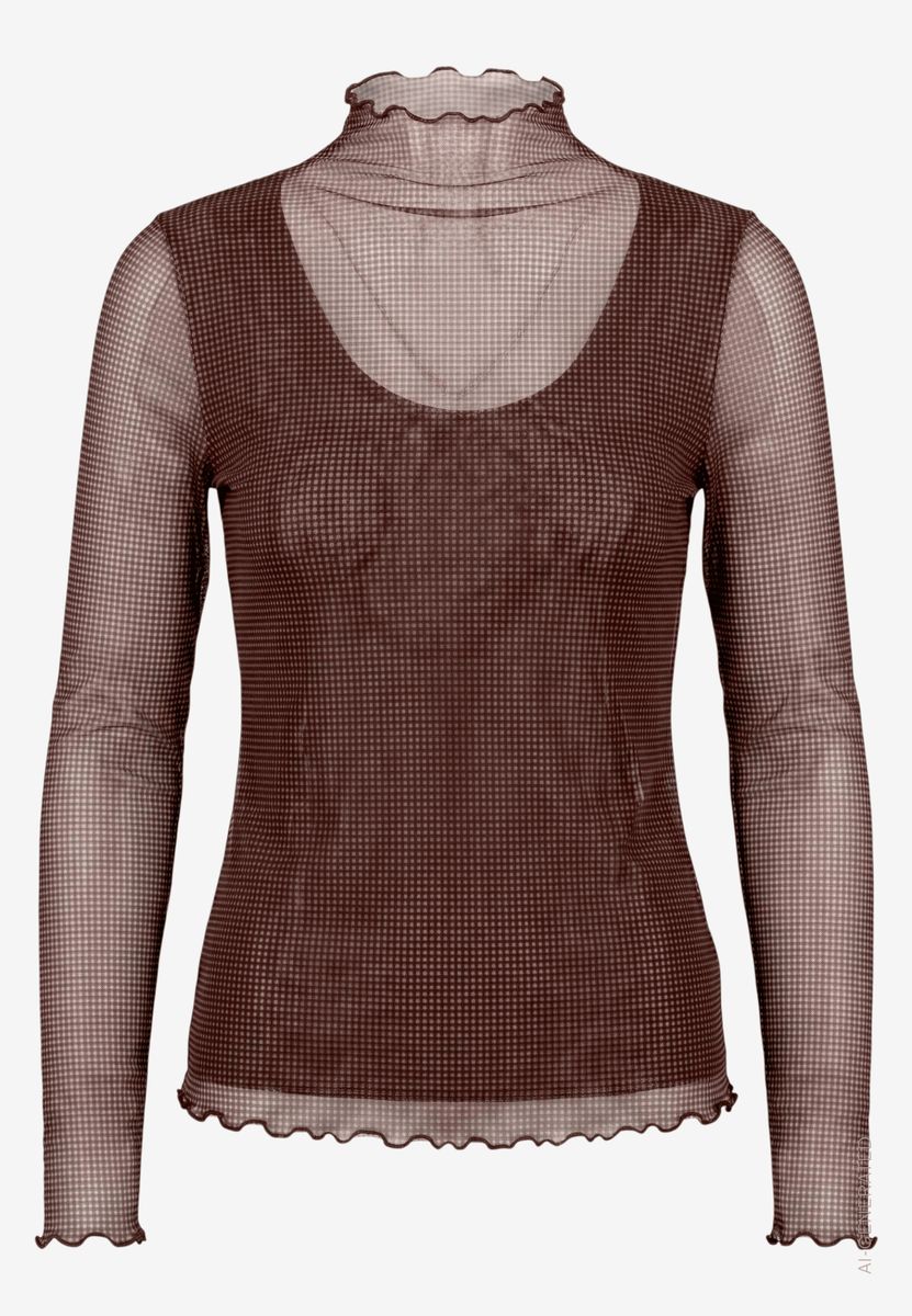 Damen Langarmshirt mit Muster