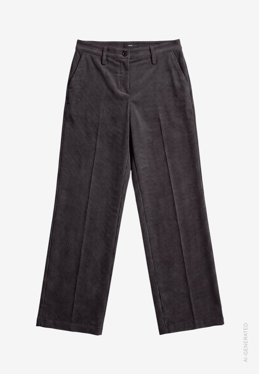 Damen Cordhose  mit Bügelfalte