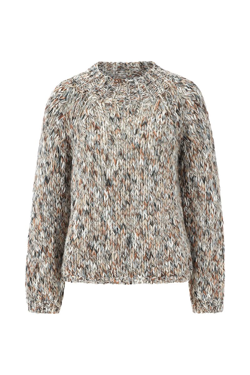 Multicoloured Mock Neck
