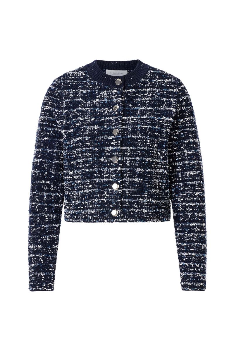 Fancy Tape Boucle Cardi