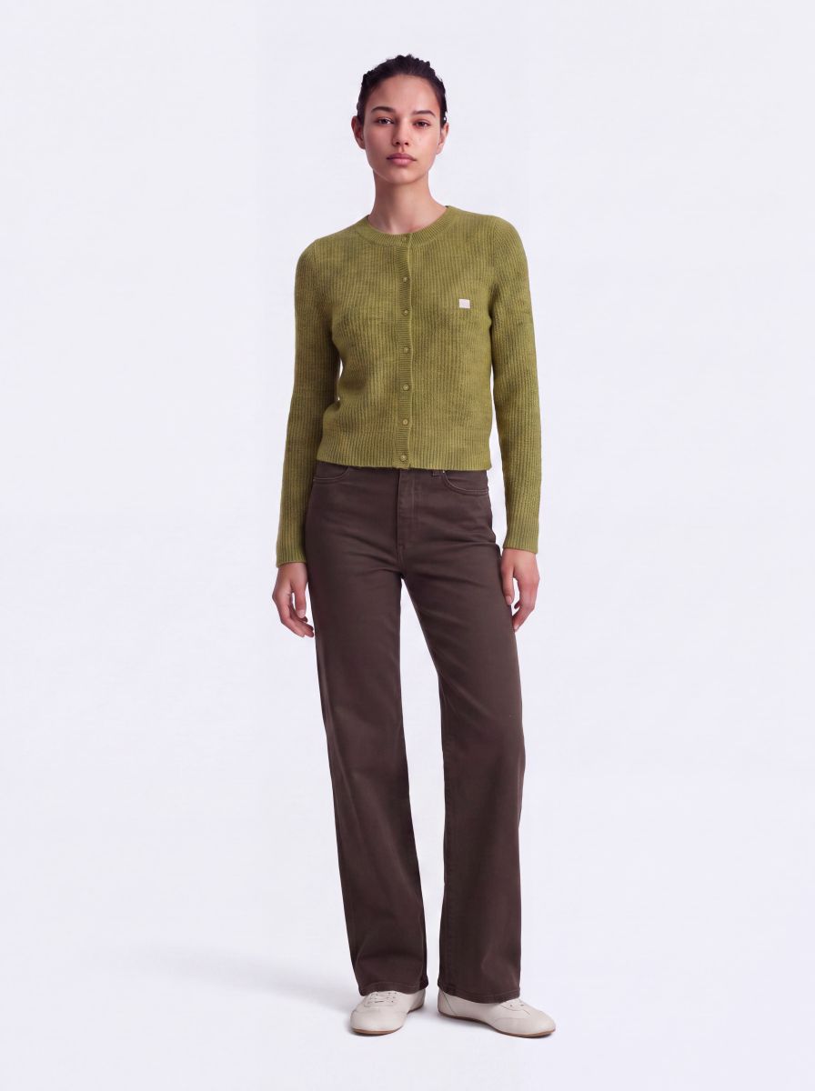 ONLVIGGA LS O-NECK BADGE CARDIGAN KNT