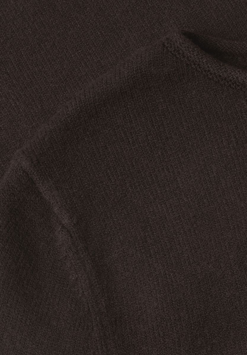 Pullover mit Boat Neck und Rollkanten
