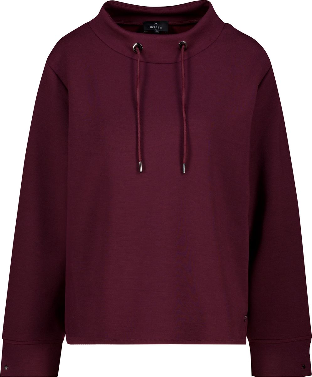 Sweatshirt mit Stehkragen