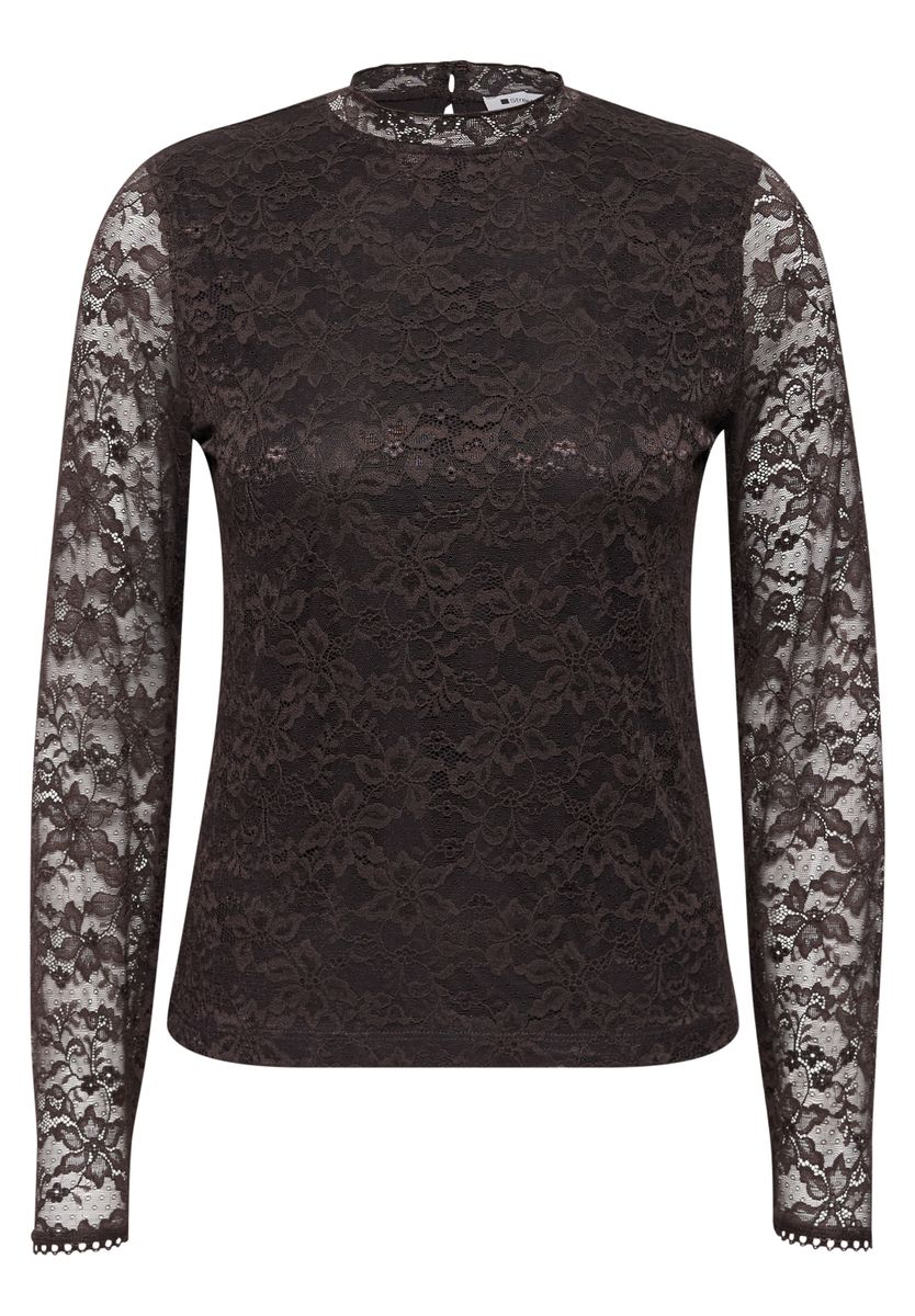 Langarm Shirt aus Spitze