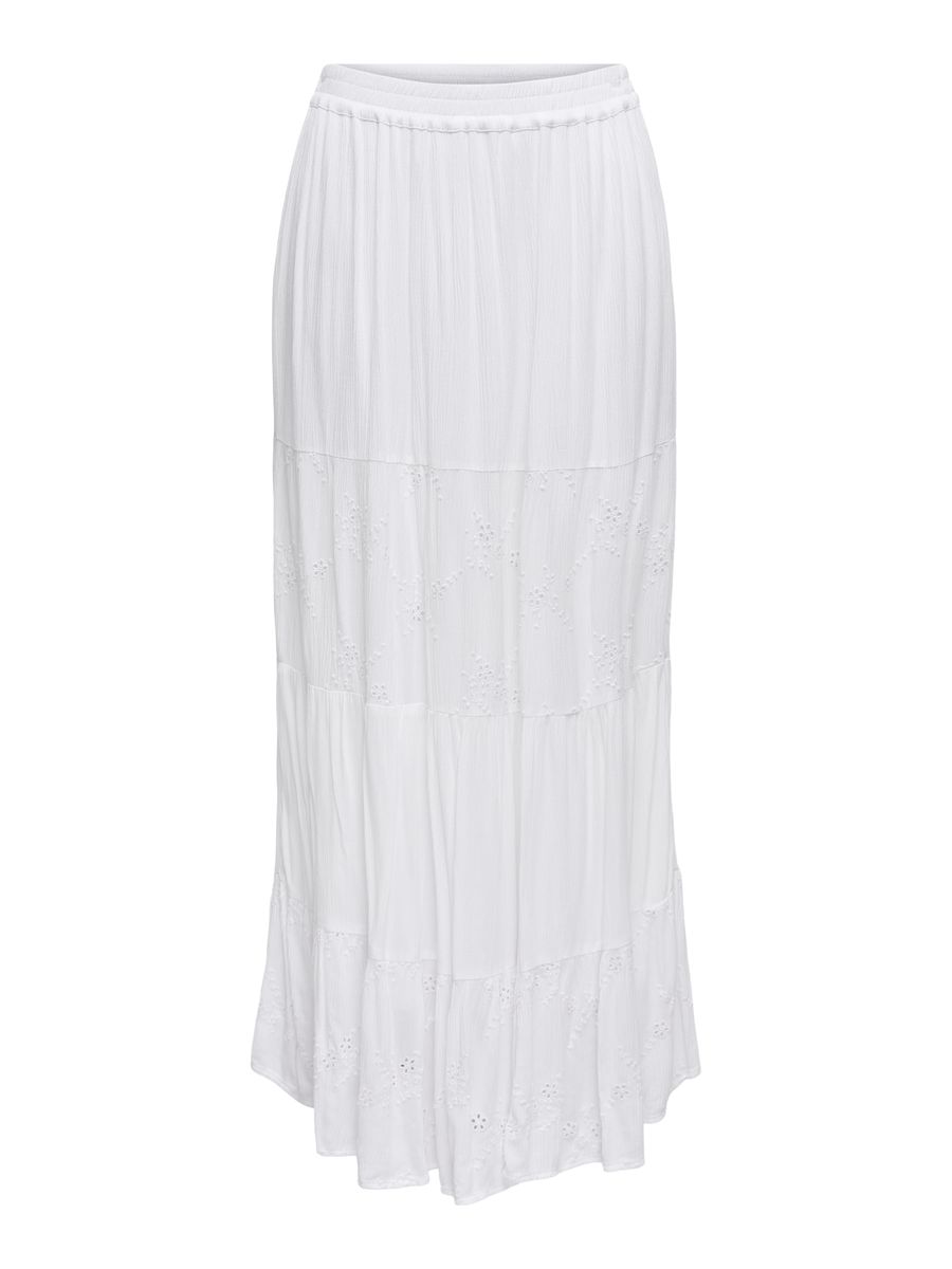 ONLCHIARA BRODERIE LONG SKIRT PTM