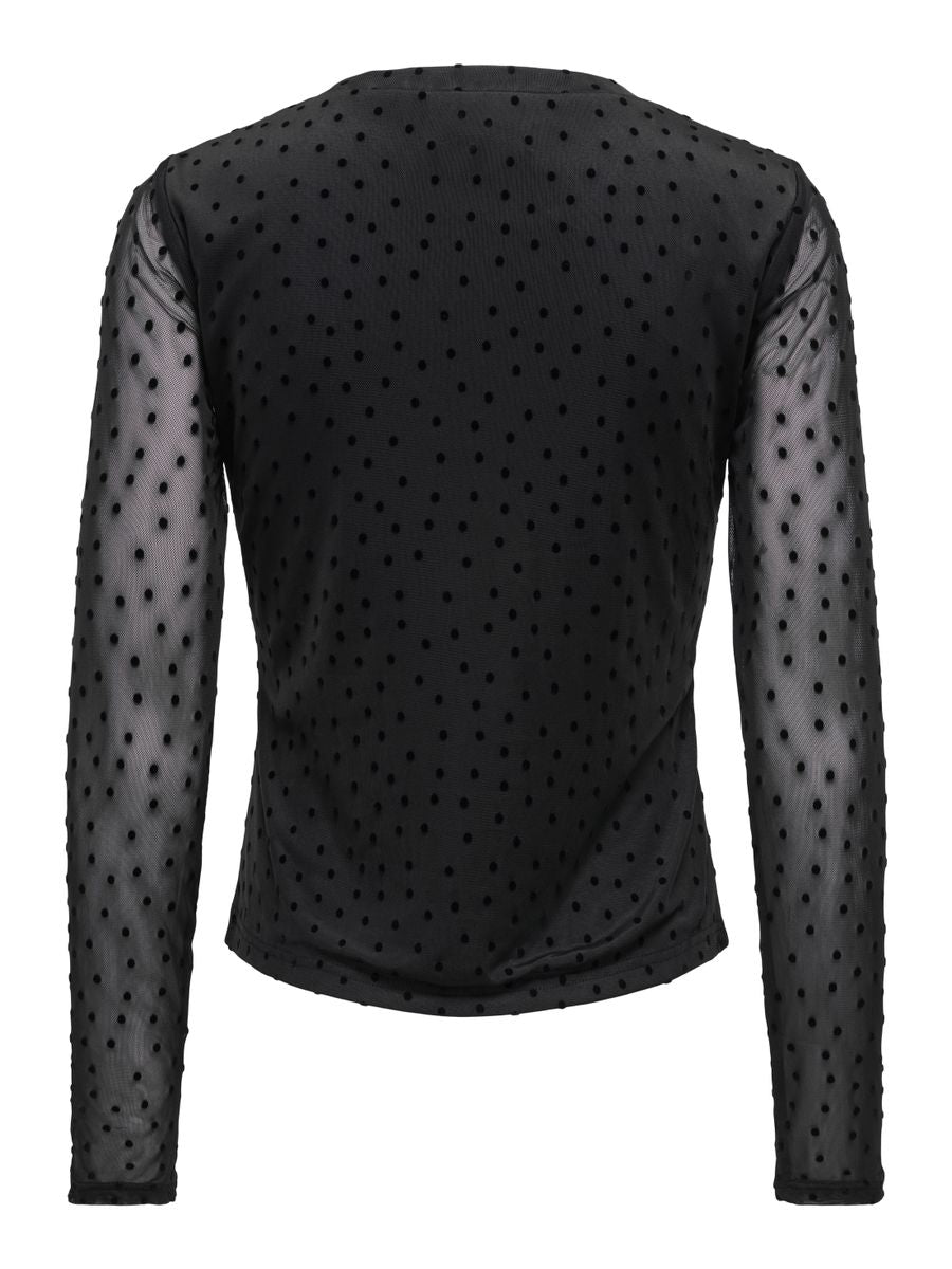 ONLNOVA L/S MESH TOP WVN