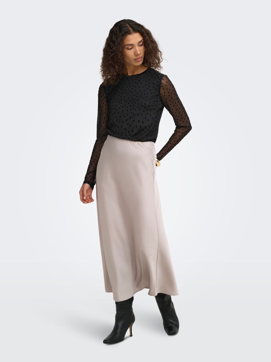 ONLNOVA L/S MESH TOP WVN