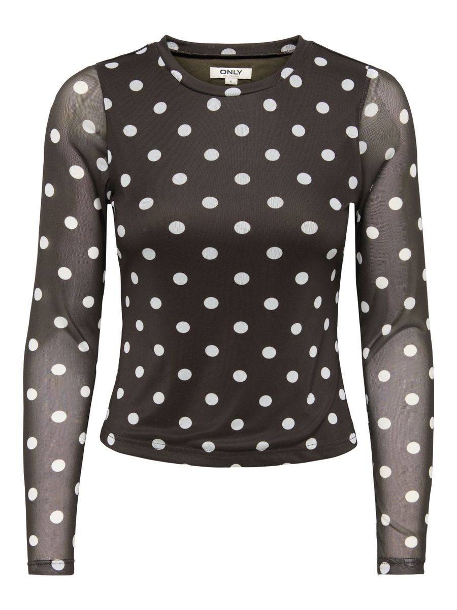 ONLNOVA L/S MESH TOP WVN