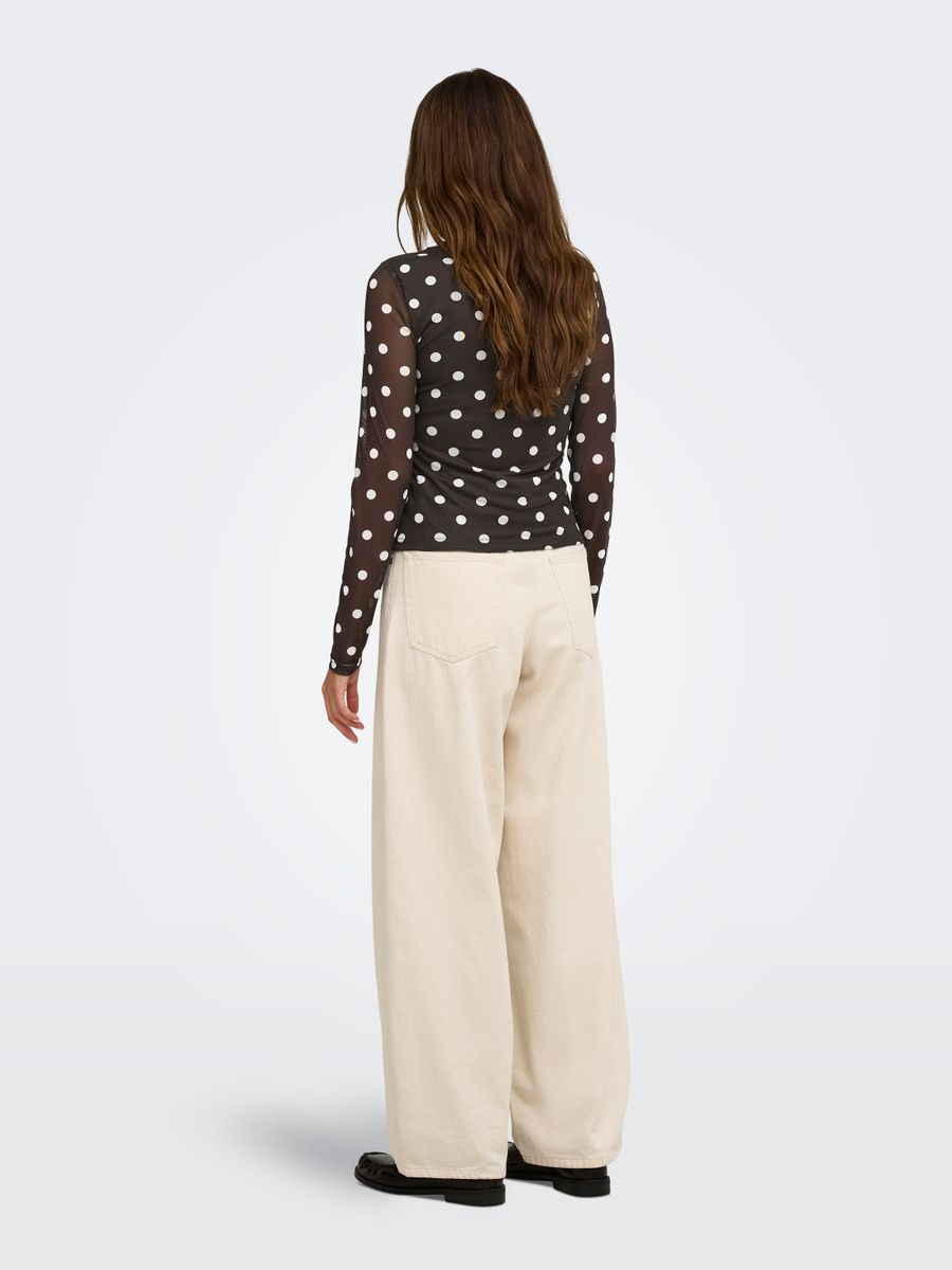 ONLNOVA L/S MESH TOP WVN