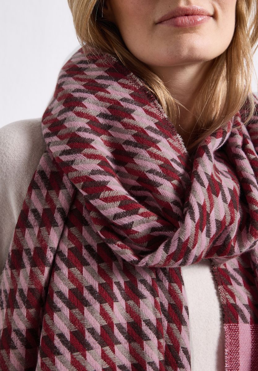 Tuch mit Houndstooth Muster