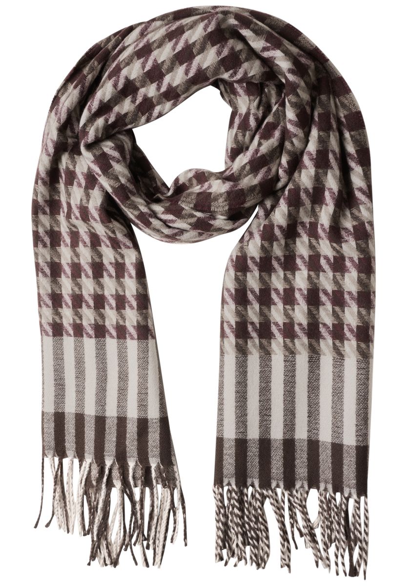 Tuch mit Houndstooth Muster