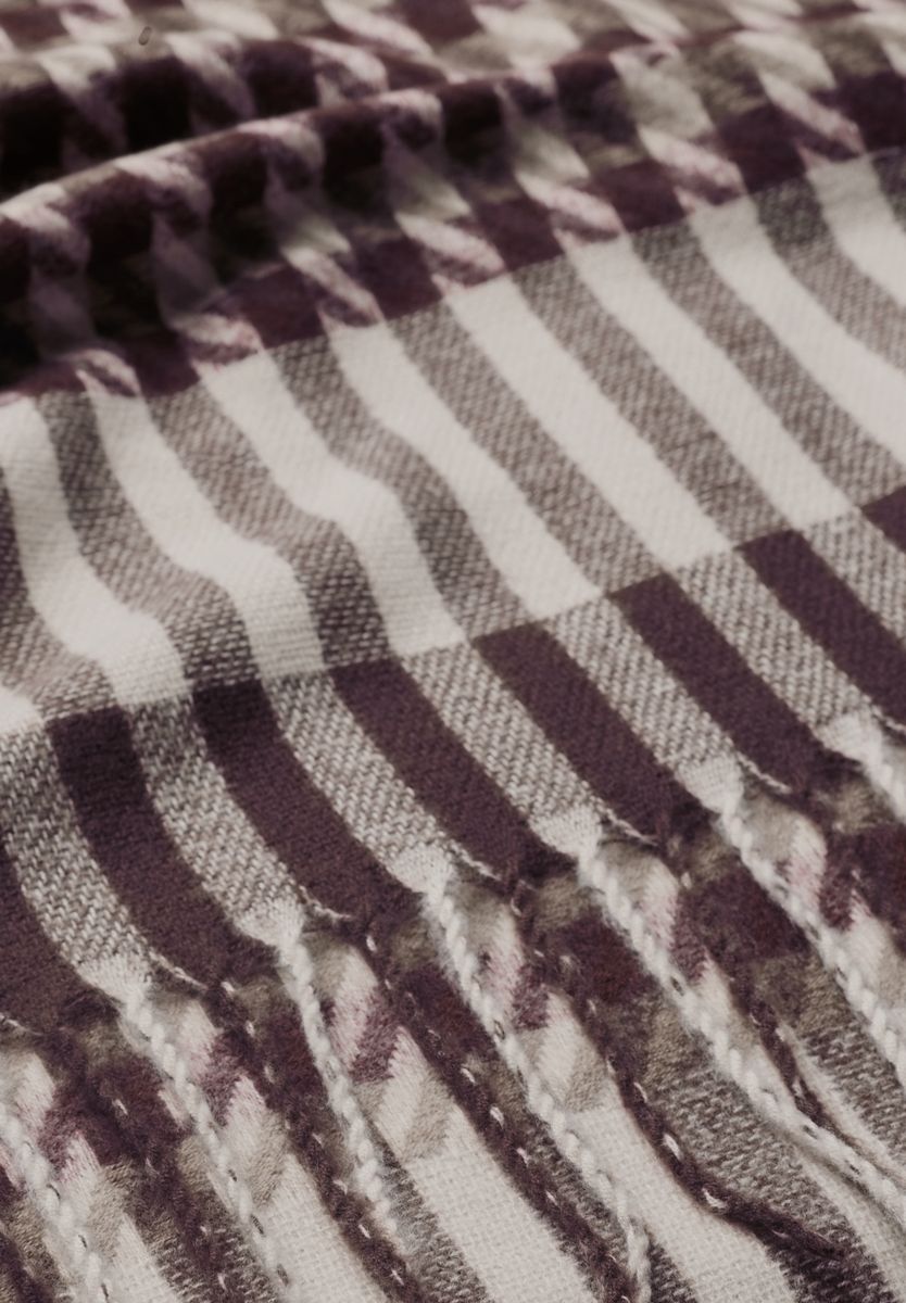Tuch mit Houndstooth Muster