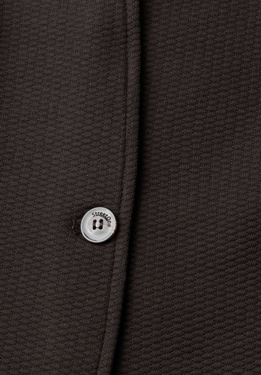 Blazer aus Jersey mit Struktur
