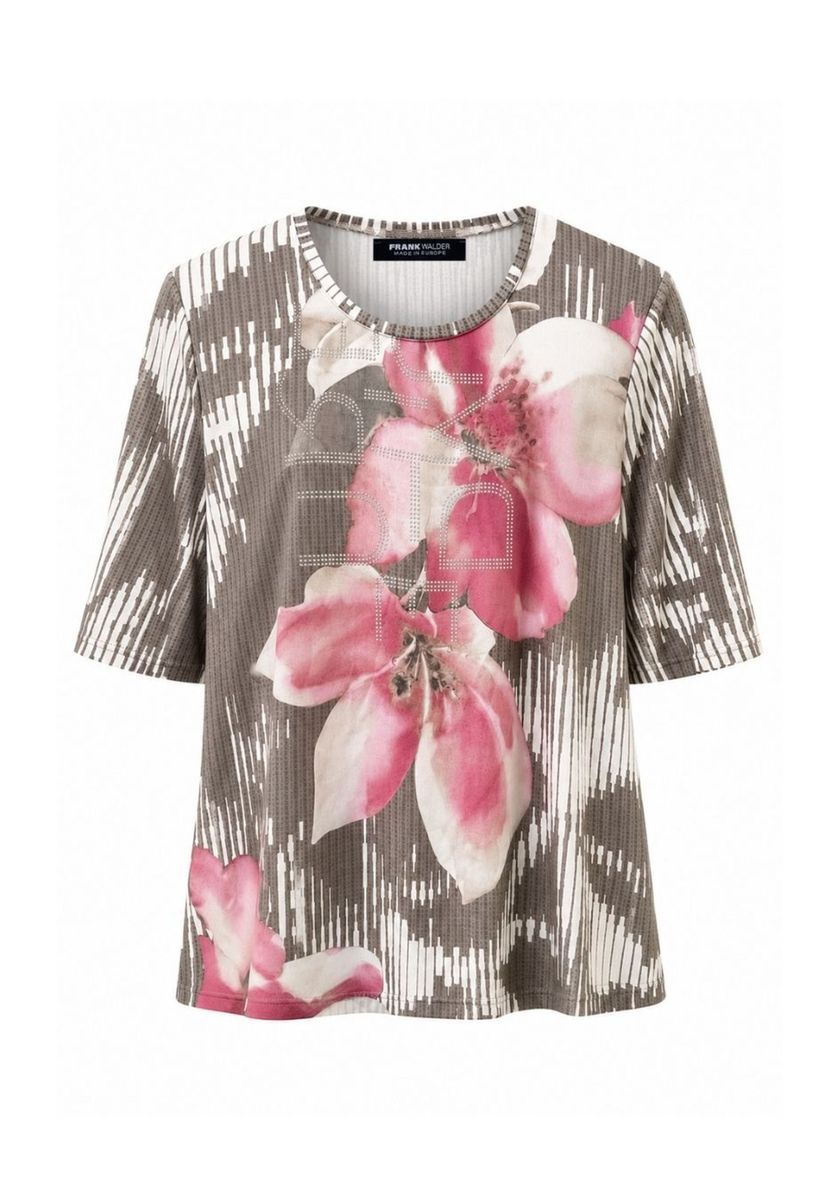 Shirt URBAN ESSENTIALS mit Blütenmotiv