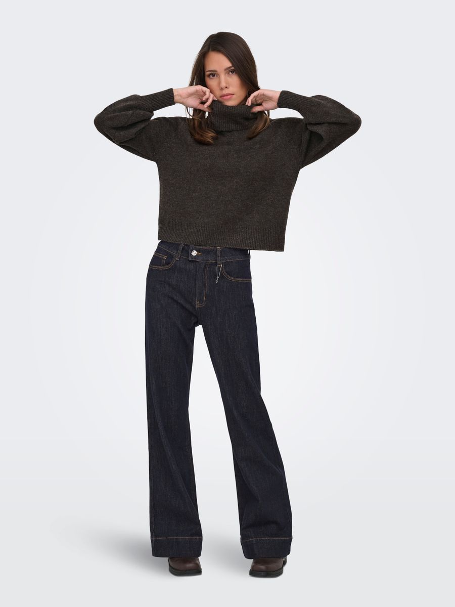 ONLOLIVIA LS ROLL NECK CC KNT