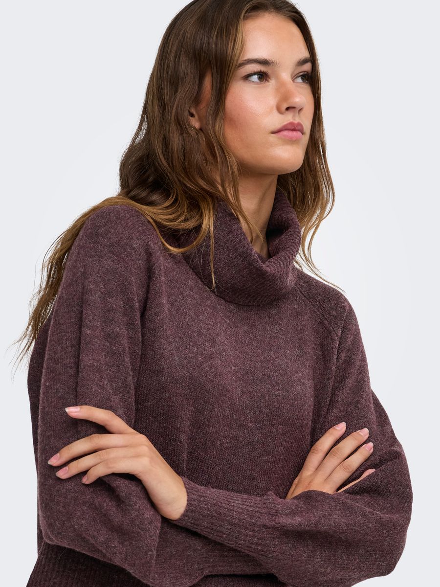ONLOLIVIA LS ROLL NECK CC KNT