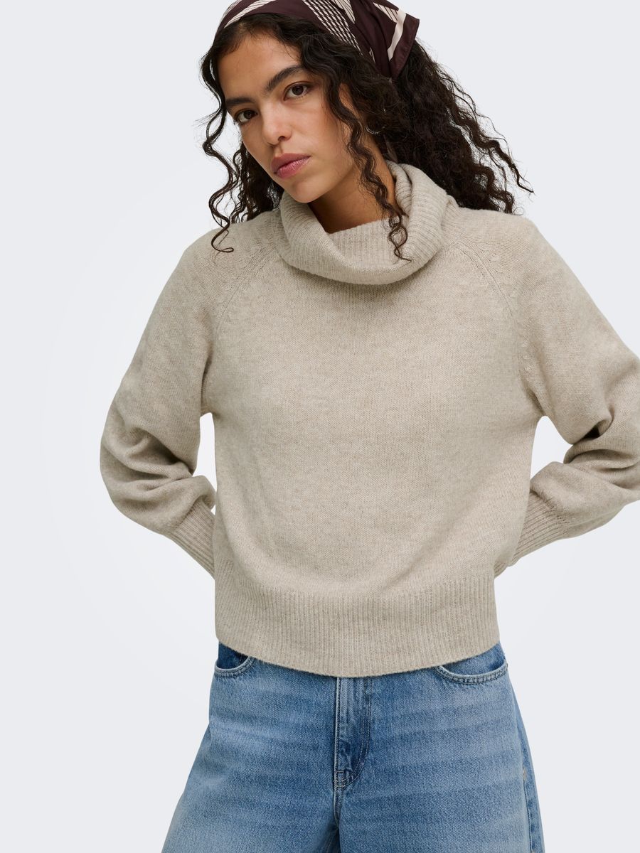 ONLOLIVIA LS ROLL NECK CC KNT