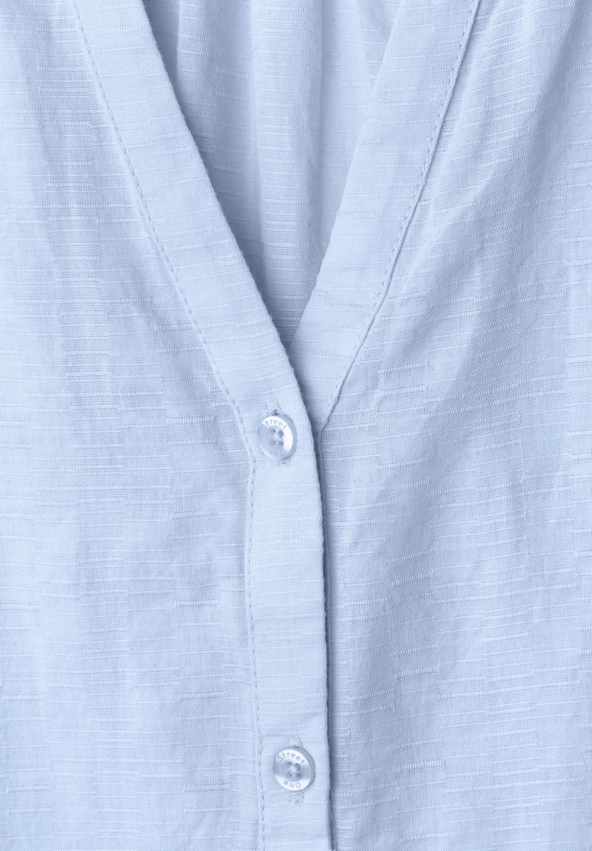 Dropped Shoulder Blusenshirt mit Tape