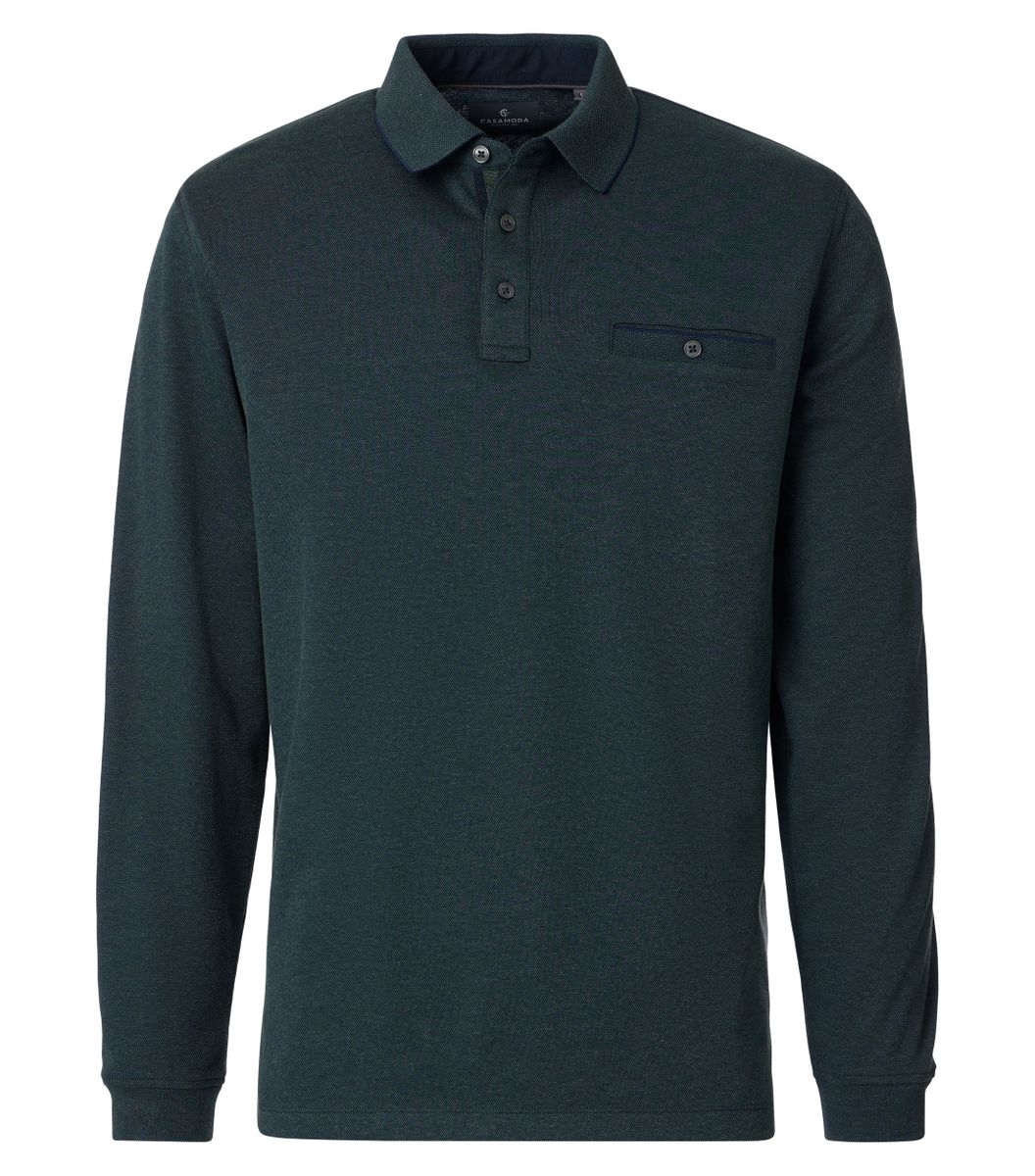 Polo-Shirt Langarm