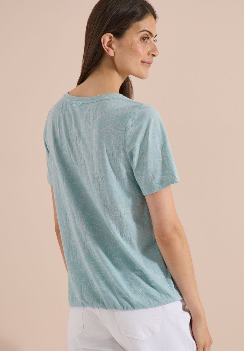 T-Shirt in Ausbrenner-Optik