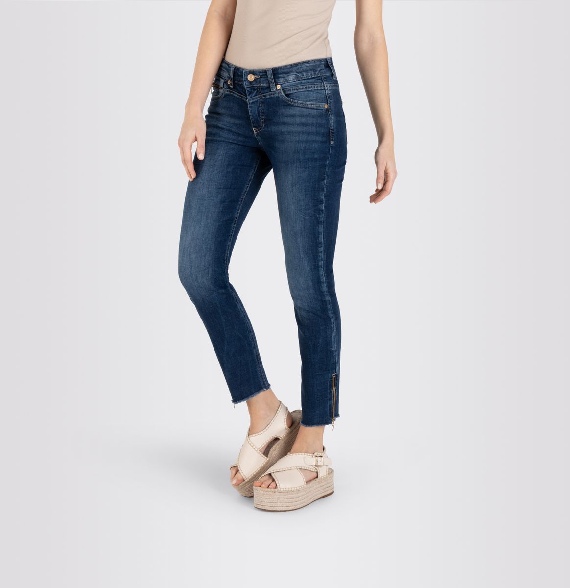 MAC JEANS - RICH SLIM, Light authentic denim