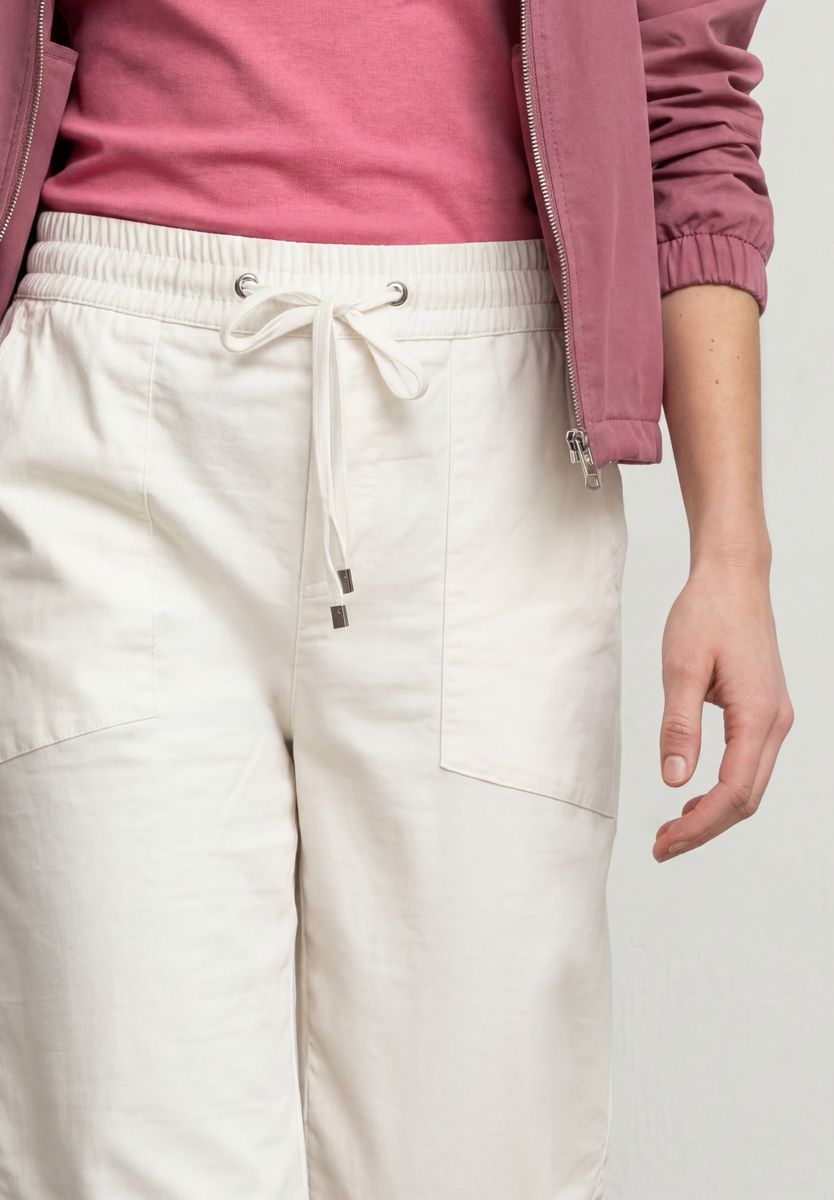 Straight Leg Hose im Casual Fit mit Turn-Up