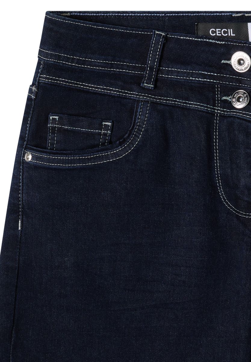 High Waist Wide Leg Shorts im Loose Fit