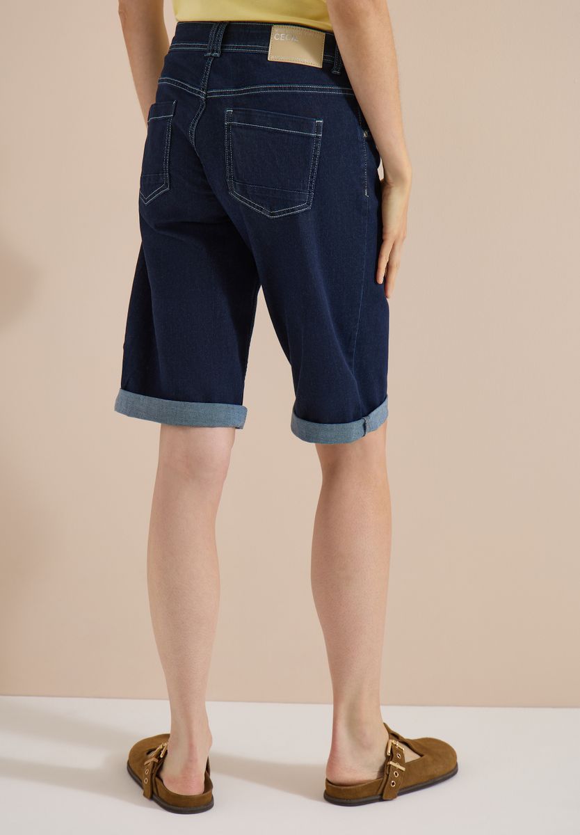 High Waist Wide Leg Shorts im Loose Fit