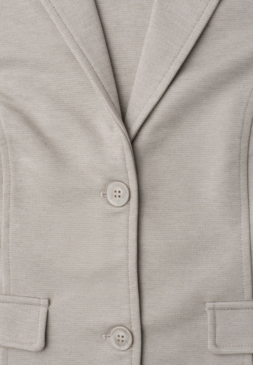 Basic Piqué Blazer