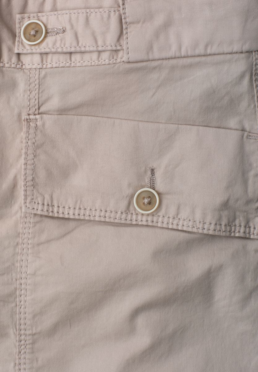 High Waist Barrel Leg Hose im Casual Fit