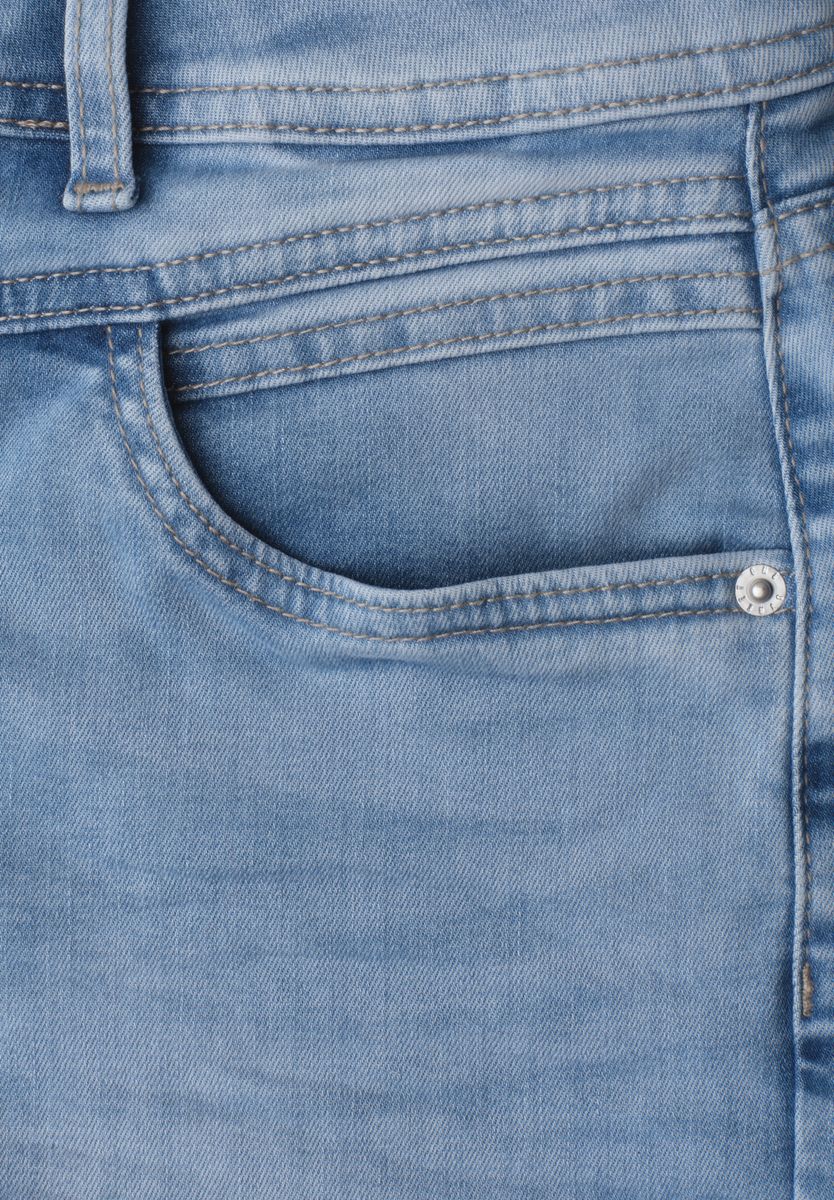 Straight Leg Jeans im Casual Fit mit Turn-Up