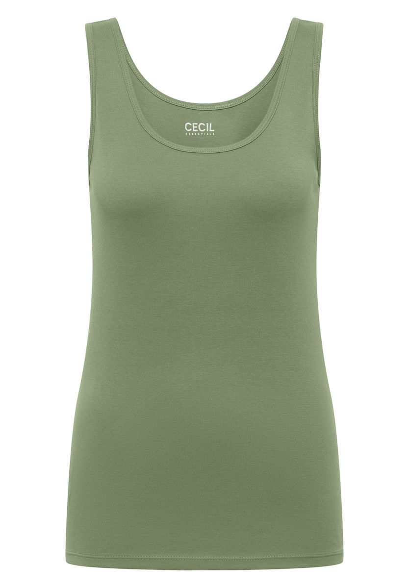 Basic Top aus reiner Baumwolle