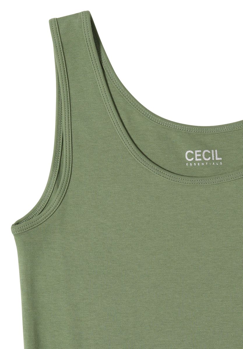 Basic Top aus reiner Baumwolle